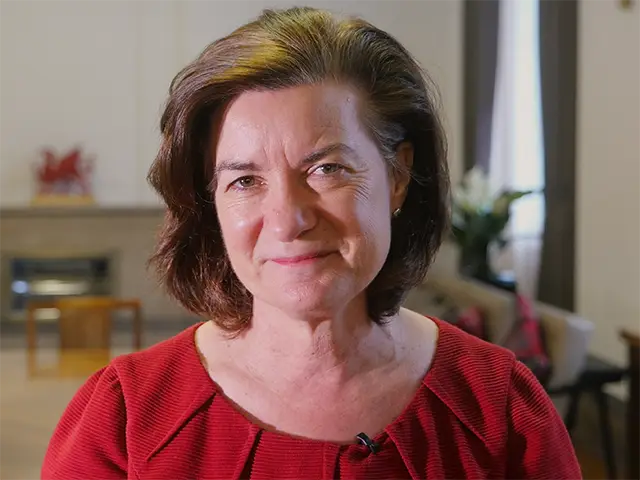 First Minister Eluned Morgan