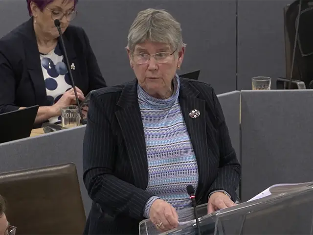 Jane Hutt, cabinet secretary for social justice, Trefnydd, and chief whip