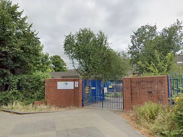 Maindee Primary School, Newport, pictured in June 2024