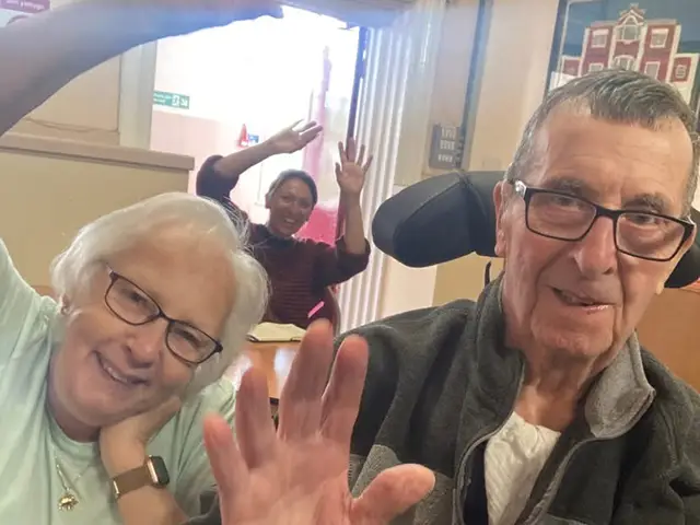 Parklands Care Home residents at Bedwas Workmen’s Hall last year for an inclusive singing and music get-together