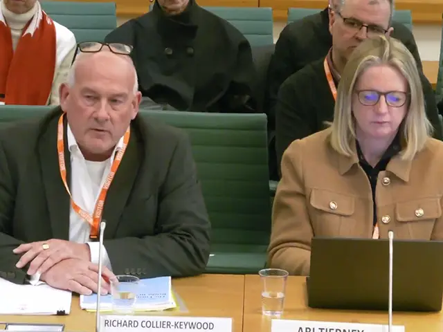 Richard Collier-Keywood and Abi Tierney appeared before the Welsh Affairs Committee