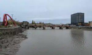 The River Usk in Newport