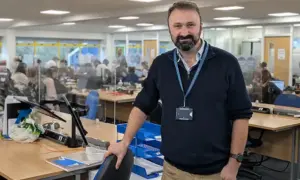 Ashley Comley, chief executive of Citizens Advice Caerphilly Blaenau Gwent