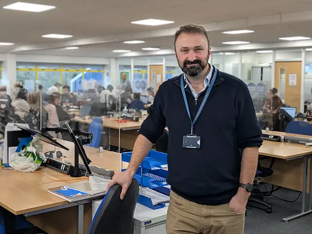 Ashley Comley, chief executive of Citizens Advice Caerphilly Blaenau Gwent