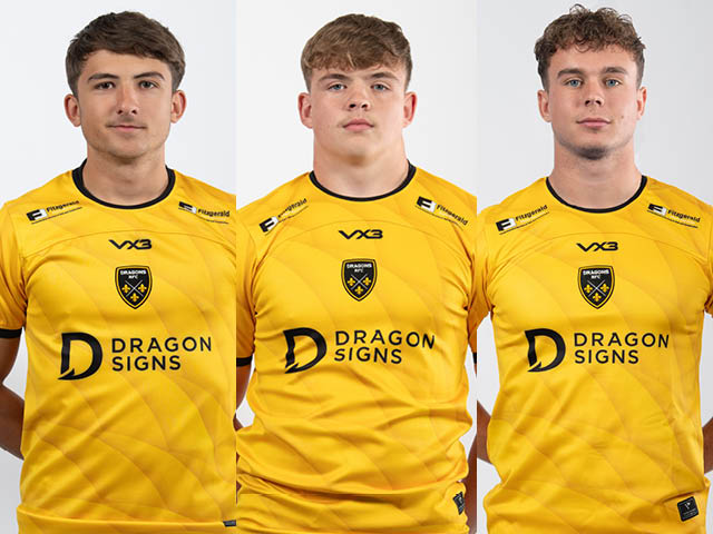 From left: Carter Pritchard, Cerrig Smith, and Rhys Cole