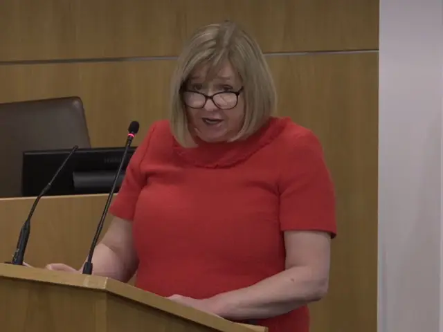 Education secretary Lynne Neagle