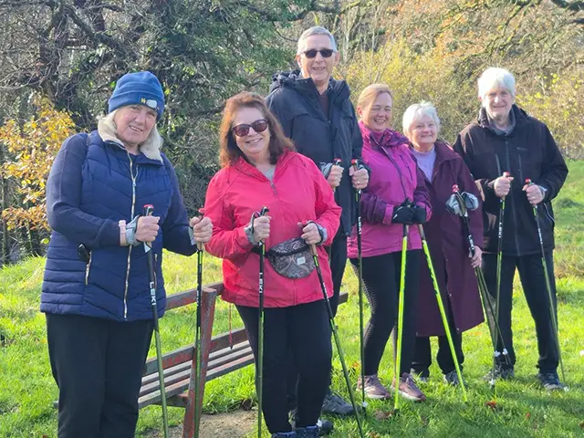 Get active with Nordic walking