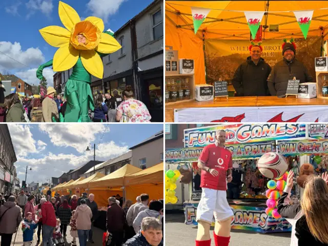 The Big Welsh Festival was held in Blackwood on February 28