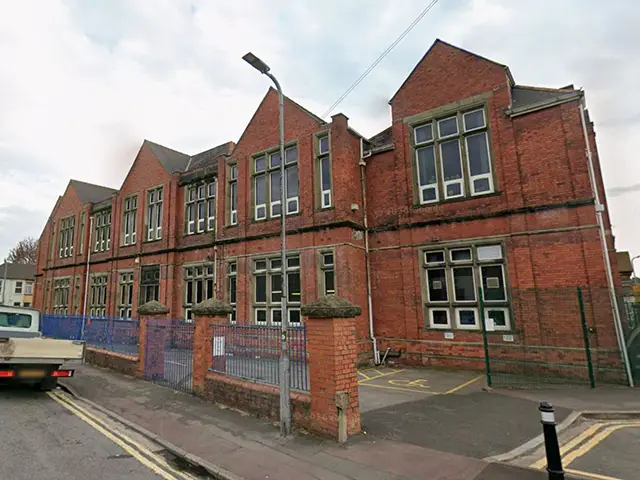 Crindau Primary School, Newport, pictured in June 2025