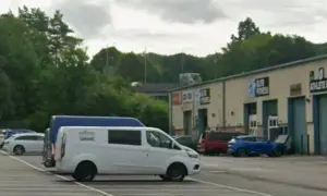 Elite Fitness, Newbridge Industrial Estate, Pontllanfraith, pictured in June 2025