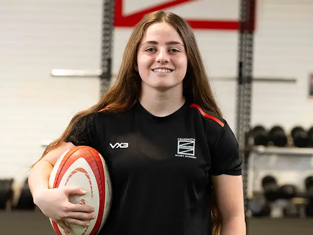 Coleg Gwent student Lily Hawkins has been selected for the Dragons Academy