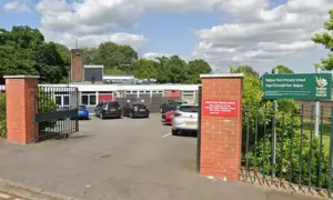 Malpas Park Primary School, Newport, pictured in June 2025