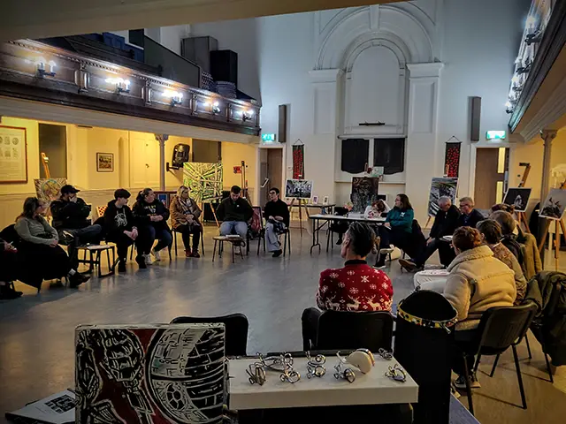 Y Bowel Werdd is holding an art exhibition in Abertridwr