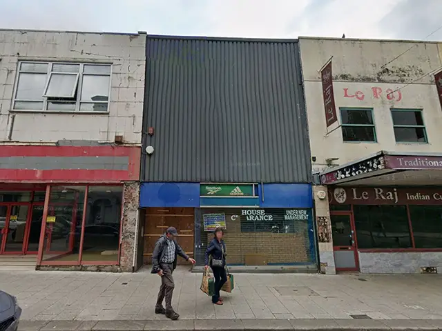 83 Commercial Street, Newport, pictured in June 2025