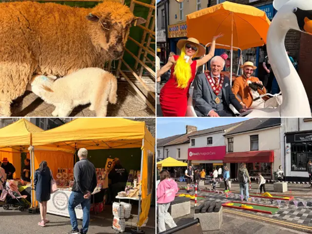 Bargoed Spring Fair was held on March 21