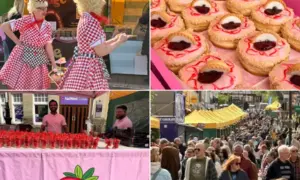 7,000 people visited Caerphilly for this year's food and drink festival