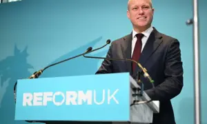 Reform UK's leader in Wales, Dan Thomas