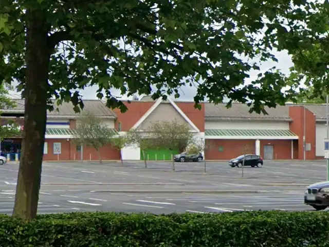 The former Homebase unit in Harlech Retail Park, Newport, pictured in June 2025