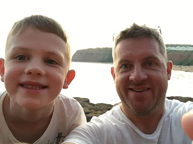 James Meacham and son Thomas