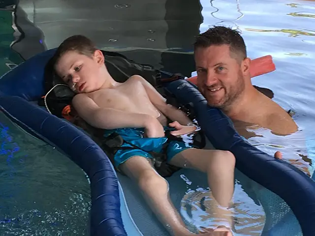 James Meacham and son Thomas