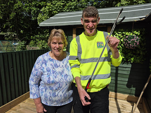 Jamie and mum Janetta