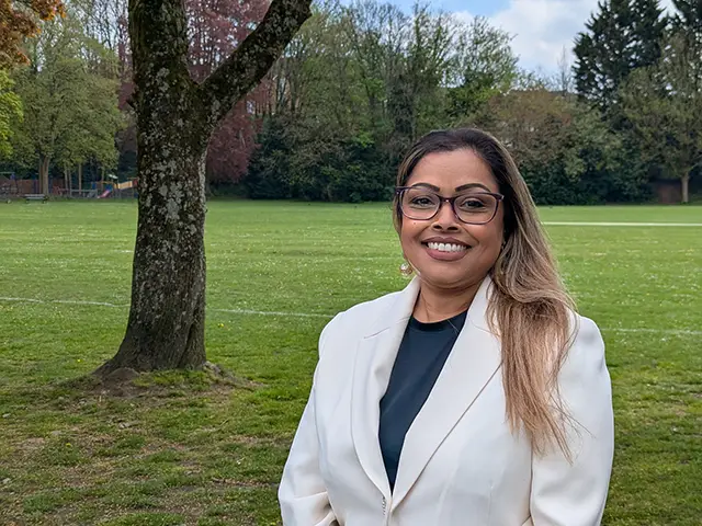 Open Party candidate Justna Muhith