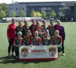 Caerphilly Dragons U14 after their league success