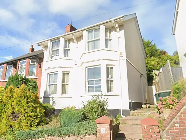 5 Eveswell Park Road, Newport, pictured in October 2024