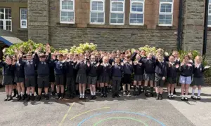 Ysgol Gynradd Gymraeg y Castell has been praised by Estyn inspectors