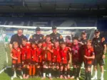 Aber Valley U10s were successful at St Andrew's