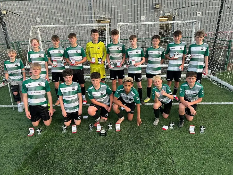 FC Caerffili U14s enjoyed a successful 2025/26