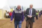 Review chair John Davies, left, and Welsh Government minister Llyr Gruffydd