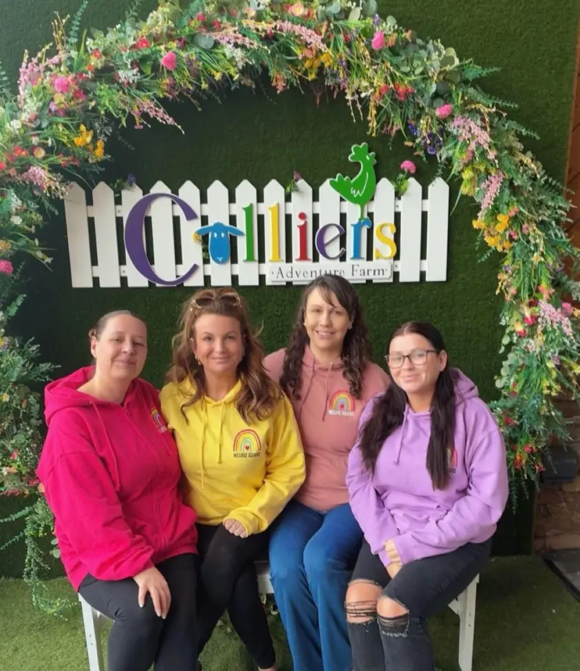 Danielle Cull, second from left