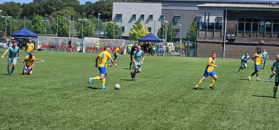The game was played at the Centre for Sporting Excellence