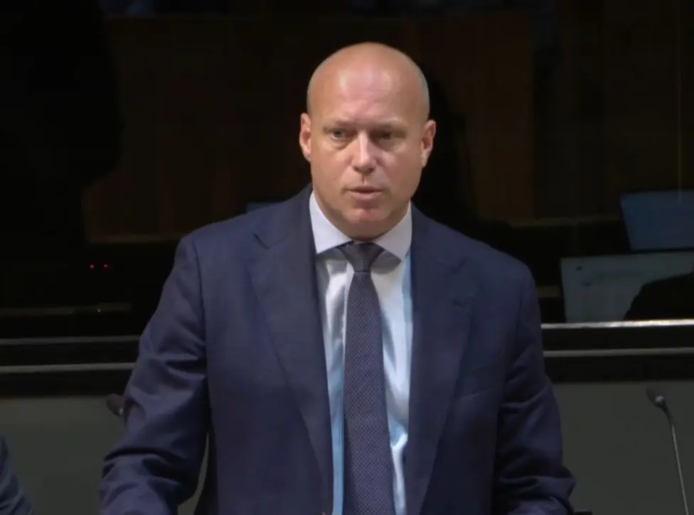 Casnewydd Islwyn MS Dan Thomas, leader of Reform in Wales