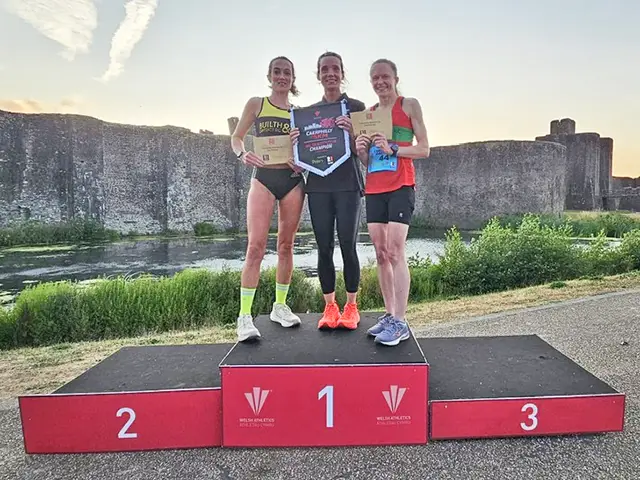 Donna Morris, Rhian Maloney, and Louise Flynn