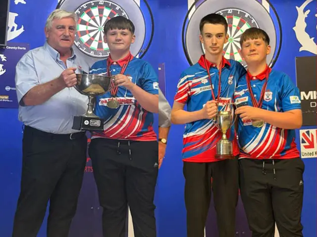 John Mullen and Jack Powell on the left, and Callum Smith and Jack Powell on the right
