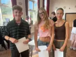 St Martins pupils on A-Level results day