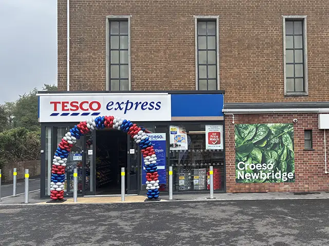 The new Tesco Express Store in Newbridge