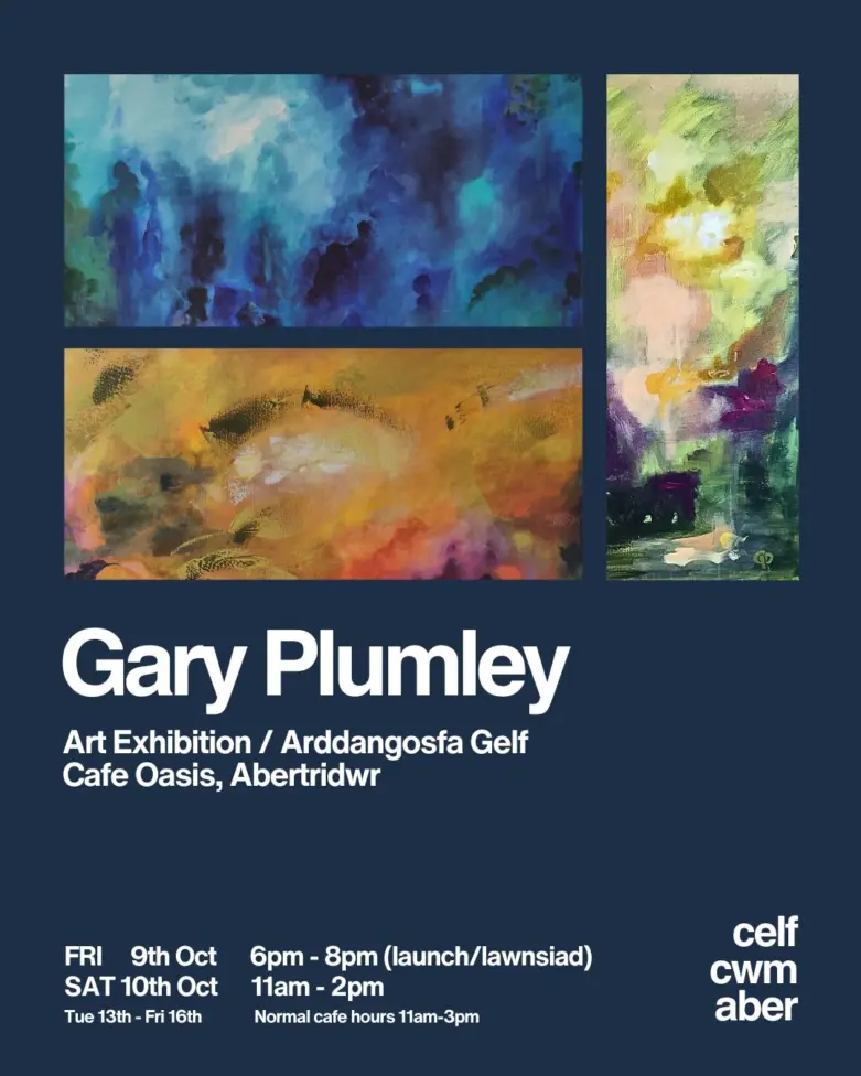 Gary Plumley's work will be on display in Abertridwr