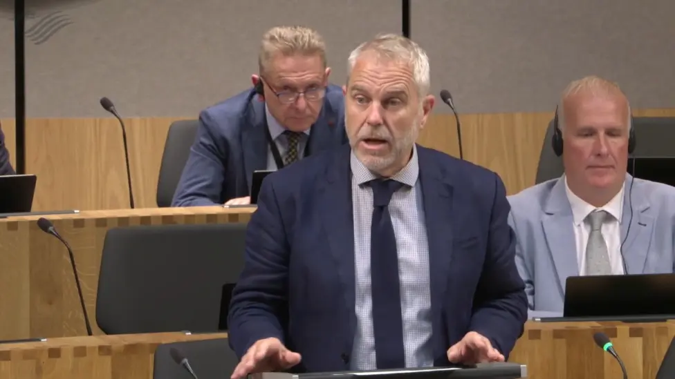 Plaid Cymru MS Elwyn Vaughan