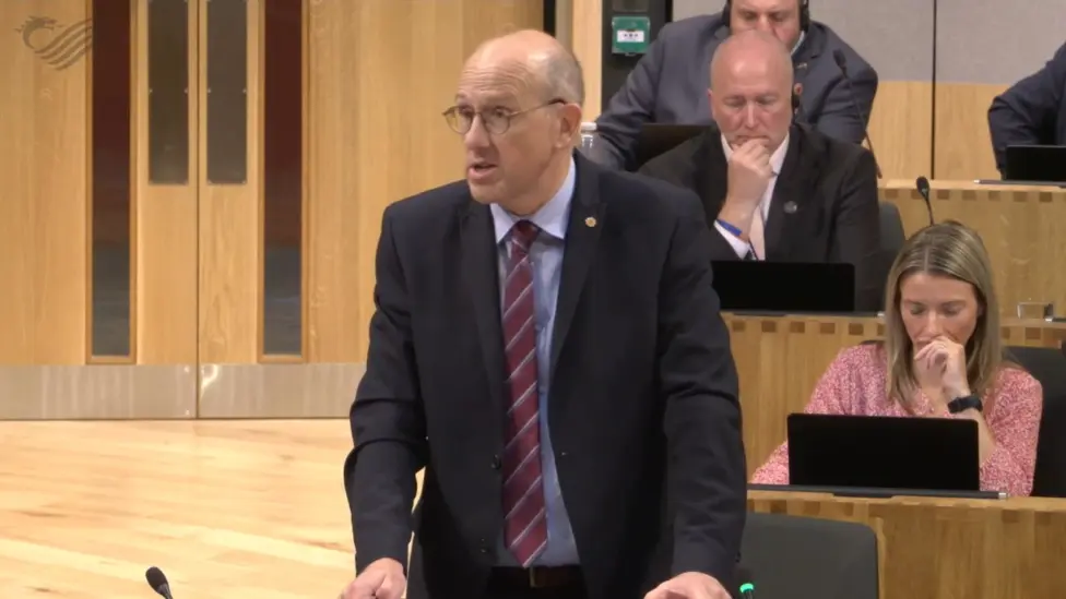 Llyr Gruffydd, minister for rural resilience and sustainability