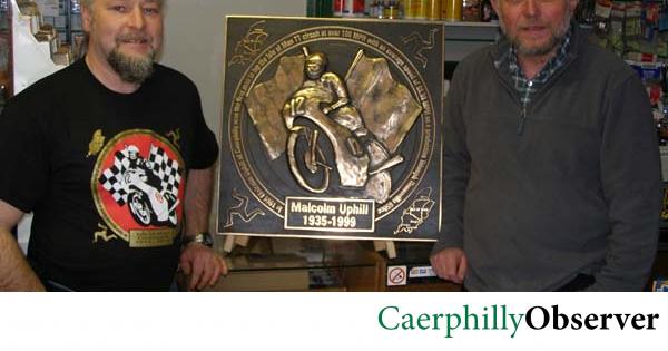 Caerphilly motorcycling legend Malcolm Uphill to be remembered with plaque