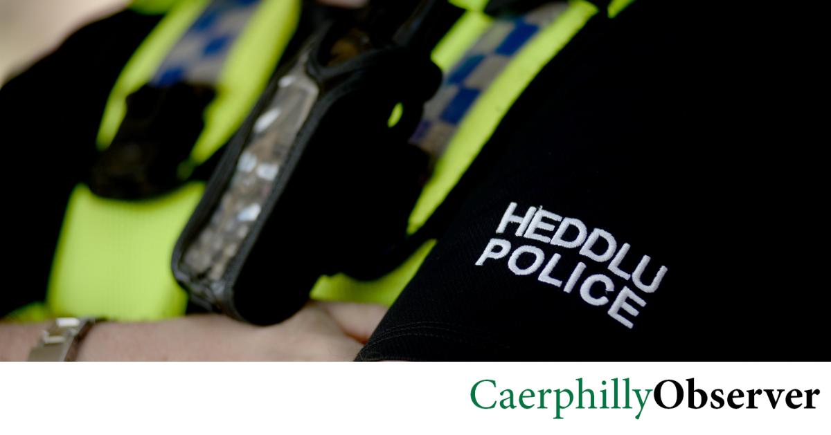 Caerphilly Gwent Police seize drugs in Lansbury Park raid